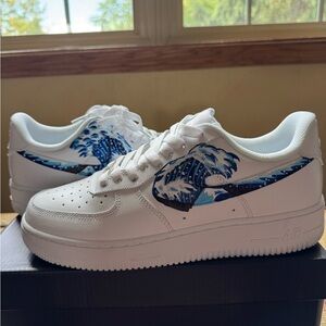 Custom men’s Nike Air Force 1’s